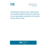 UNE 40291:1975 TEXTILE COATINGS OF FLOORS. DETERMINATION OF THICKNESS LOOSES AFTER APPLICATION OF A STATIC LOAD MODERATE OF SHOR DURATION. (TEST OF CHAIR LEG).