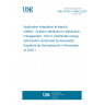 UNE EN IEC 61968-5:2020 Application integration at electric utilities - System interfaces for distribution management - Part 5: Distributed energy optimization (Endorsed by Asociación Española de Normalización in November of 2020.)