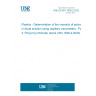 UNE EN ISO 1628-2:2022 Plastics - Determination of the viscosity of polymers in dilute solution using capillary viscometers - Part 2: Poly(vinyl chloride) resins (ISO 1628-2:2020)