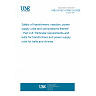 UNE EN IEC 61558-2-8:2026 - Safety of transformers, reactors, power supply units and combinations thereof - Part 2-8: Particular requirements and tests for transformers and power supply units for bells and chimes