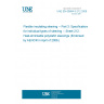 UNE EN 60684-3-212:2006 Flexible insulating sleeving -- Part 3: Specifications for individual types of sleeving -- Sheet 212: Heat-shrinkable polyolefin sleevings (Endorsed by AENOR in April of 2006.)