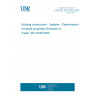 UNE EN ISO 8339:2006 Building construction - Sealants - Determination of tensile properties (Extension to break) (ISO 8339:2005)