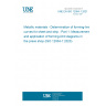 UNE EN ISO 12004-1:2021 Metallic materials - Determination of forming-limit curves for sheet and strip - Part 1: Measurement and application of forming-limit diagrams in the press shop (ISO 12004-1:2020)