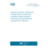 UNE EN ISO 17463:2022 Paints and varnishes - Guidelines for the determination of anticorrosive properties of organic coatings by accelerated cyclic electrochemical technique (ISO 17463:2022)