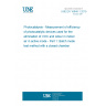 UNE EN 16846-1:2019 Photocatalysis - Measurement of efficiency of photocatalytic devices used for the elimination of VOC and odour in indoor air in active mode - Part 1: Batch mode test method with a closed chamber