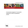BS EN ISO 14015:2010 Environmental management. Environmental assessment of sites and organizations (EASO)