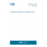 UNE 36001:1985 FERROUS PRODUCTS. DEFINITIONS