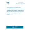 UNE EN IEC 61000-4-3:2020 Electromagnetic compatibility (EMC) - Part 4-3 : Testing and measurement techniques - Radiated, radio-frequency, electromagnetic field immunity test (Endorsed by Asociación Española de Normalización in April of 2021.)