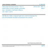 CSN EN ISO 12625-12 - Tissue paper and tissue products - Part 12: Determination of tensile strength of perforated lines - Calculation of perforation efficiency (ISO 12625-12:2010)