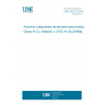 UNE 38215:2018 Aluminium and aluminium alloys for casting. Group Al-Cu, Alloy L-2150, Al-4Cu2NiMg