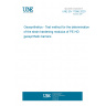 UNE EN 17096:2020 Geosynthetics - Test method for the determination of the strain hardening modulus of PE-HD geosynthetic barriers