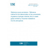 UNE EN 16429:2021 Stationary source emissions - Reference method for the determination of the concentration of gaseous hydrogen chloride (HCl) in waste gases emitted by industrial installations into the atmosphere