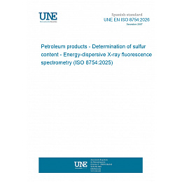 UNE EN ISO 8754:2026