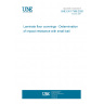 UNE EN 17368:2020 Laminate floor coverings - Determination of impact resistance with small ball