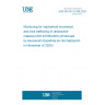 UNE EN ISO 22188:2025 Monitoring for inadvertent movement and illicit trafficking of radioactive material (ISO 22188:2023) (Endorsed by Asociación Española de Normalización in November of 2025.)