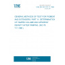 UNE EN ISO 787-11:1996 GENERAL METHODS OF TEST FOR PIGMENTS AND EXTENDERS. PART 11: DETERMINATION OF TAMPED VOLUME AND APPARENT DENSITY AFTER TAMPING. (ISO 787-11:1981).