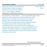 CSN EN 50491-11 - General requirements for Home and Building Electronic Systems (HBES) and Building Automation and Control Systems (BACS) - Part 11: Smart Metering - Application Specifications - Simple External Consumer Display