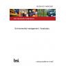 BS EN ISO 14050:2020 Environmental management. Vocabulary