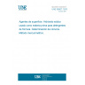 UNE 55607:1978 SURFACE ACTIVE AGENTS. SODIUM HYDROXIDE FOR USE AS RAW MATERIAL IN DETERGENT FORMULATION. CHLORIDE DETERMINATION. MERCURIOMETRIC METHOD.