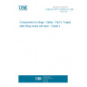 UNE EN 1677-5:2002+A1:2009 Components for slings - Safety - Part 5: Forged steel lifting hooks with latch - Grade 4