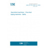 UNE EN 706:1997+A1:2009 Agricultural machinery - Vine shoot tipping machines - Safety