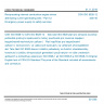 CSN ISO 8528-12 - Reciprocating internal combustion engine driven alternating current generating sets - Part 12: Emergency power supply to safety services