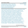 CSN EN ISO 52022-3 - Energy performance of buildings - Thermal, solar and daylight properties of building components and elements - Part 3: Detailed calculation method of the solar and daylight characteristics for solar protection devices combined with glazing