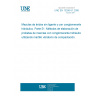 UNE EN 13286-51:2006 Unbound and hydraulically bound mixtures - Part 51: Method for the manufacture of test specimens of hydraulically bound mixtures using vibrating hammer compaction