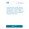 UNE CEN/TR 15316-6-4:2017 Energy performance of buildings - Method for calculation of system energy requirements and system efficiencies - Part 6-4: Explanation and justification of EN 15316-4-1, Module M3-8-1, M8-8-1 (Endorsed by Asociación Española de Normalización in May of 2017.)