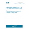 UNE EN 61000-3-12:2012/A1:2024 Electromagnetic compatibility (EMC) - Part 3-12: Limits - Limits for harmonic currents produced by equipment connected to public low-voltage systems with input current >16 A and = 75 A per phase