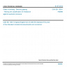 CSN EN 13541 - Glass in building - Security glazing - Testing and classification of resistance against explosion pressure