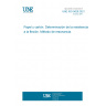 UNE ISO 5629:2021 Paper and board. Determination of bending stiffness. Resonance method