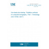 UNE EN ISO 15708-1:2020 Non-destructive testing - Radiation methods for computed tomography - Part 1: Terminology (ISO 15708-1:2017)