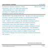 CSN EN 61076-7-100 - Connectors for electronic equipment - Product requirements - Part 7-100: Cable outlet accessories - Detail specification for a metric cable sealing consisting of an integrated part of heavy-duty rectangular or circular connector hoods and a sealing system