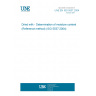 UNE EN ISO 5537:2004 Dried milk - Determination of moisture content (Reference method) (ISO 5537:2004)