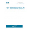 UNE EN ISO 25649-6:2018 Floating leisure articles for use on and in the water - Part 6: Additional specific safety requirements and test methods for Class D devices (ISO 25649-6:2017)