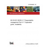 24/30488691 DC BS EN IEC 60300-3-17 Dependability management Part 3-17: Application guide - Availability