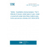 UNE EN ISO 1833-6:2020 Textiles - Quantitative chemical analysis - Part 6: Mixtures of viscose, certain types of cupro, modal or lyocell with certain other fibres (method using formic acid and zinc chloride) (ISO 1833-6:2018)