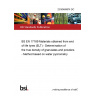 23/30469874 DC BS EN 17189 Materials obtained from end of life tyres (ELT) - Determination of the true density of granulates and powders - Method based on water pycnometry