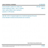 CSN EN 13757-4 - Communication systems for meters and remote reading of meters - Part 4: Wireless meter readout (Radio meter reading for operation in SRD bands)