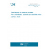 UNE EN 10222-5:2017 Steel forgings for pressure purposes - Part 5: Martensitic, austenitic and austenitic-ferritic stainless steels