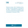 UNE CEN/TS 16931-5:2025 Electronic invoicing - Part 5: Guidelines on the use of sector or country extensions in conjunction with EN 16931-1, methodology to be applied in the real environment (Endorsed by Asociación Española de Normalización in November of 2025.) UNE CEN/TS 16931-5:2025 Electronic invoicing - Part 5: Guidelines on the use of sector or country extensions in conjunction with EN 16931-1, methodology to be applied in the real environment (Endorsed by Asociación Española de Normalización in November of 2025.)