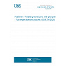 UNE EN ISO 8739:2026 - Fasteners - Parallel grooved pins, with pilot point - Full-length diamond grooves (ISO 8739:2025) UNE EN ISO 8739:2026 - Fasteners - Parallel grooved pins, with pilot point - Full-length diamond grooves (ISO 8739:2025)