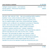 CSN ISO 17361 - Intelligent transport systems - Lane departure warning systems - Performance requirements and test procedures