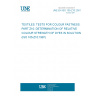 UNE EN ISO 105-Z10:2001 TEXTILES. TESTS FOR COLOUR FASTNESS. PART Z10: DETERMINATION OF RELATIVE COLOUR STRENGTH OF DYES IN SOLUTION. (ISO 105-Z10:1997)