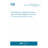 UNE EN IEC 61442:2026/A11:2026 - Test methods for accessories for power cables with rated voltages from 6 kV (Um = 7,2 kV) up to 36 kV (Um = 42 kV)