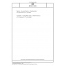 DIN EN 15345 Plastics - Recycled Plastics - Characterisation of Polypropylene (PP) recyclates