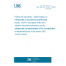 UNE EN ISO 15181-3:2008 Paints and varnishes - Determination of release rate of biocides from antifouling paints - Part 3: Calculation of the zinc ethylene-bis(dithiocarbamate) (zineb) release rate by determination of the concentration of ethylenethiourea in the extract (ISO 15181-3:2007)