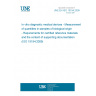 UNE EN ISO 15194:2009 In vitro diagnostic medical devices - Measurement of quantities in samples of biological origin - Requirements for certified reference materials and the content of supporting documentation (ISO 15194:2009)