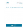 UNE EN ISO 9997:2020 Dentistry - Cartridge syringes (ISO 9997:2020)